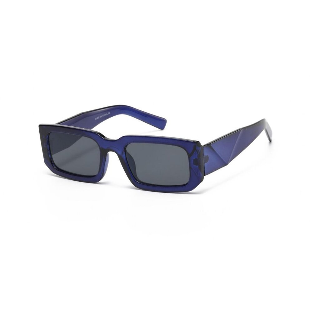 Women Sunglasses Fashion Blue Frame Shield Retro‎ Running Shades Celebrity Party